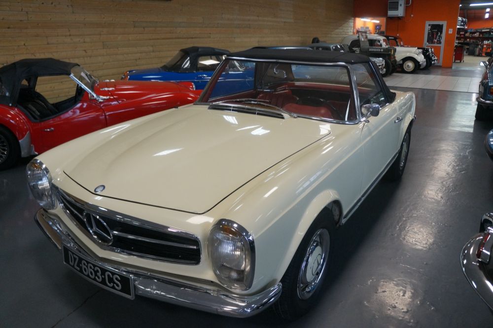 Mercedes 230SL Pagode Type 113 Ivoire 1964